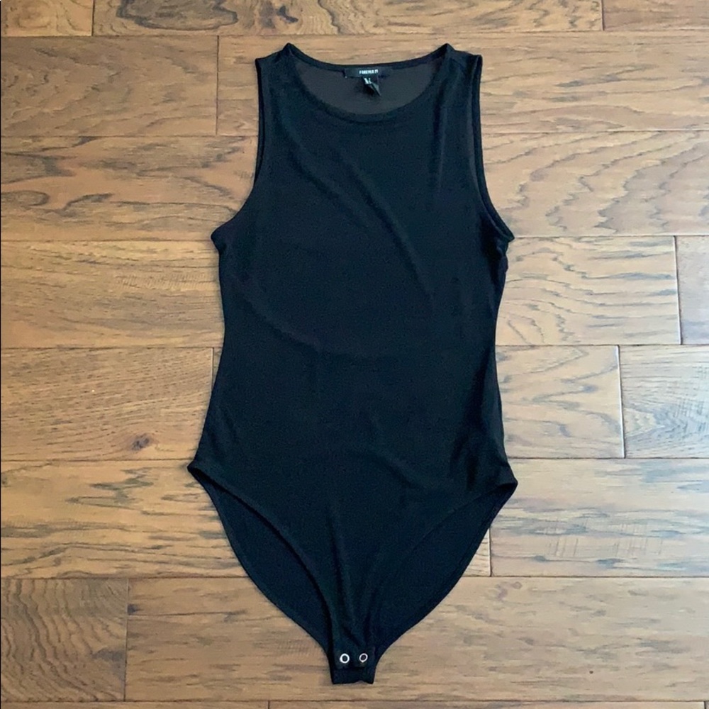 Forever 21 mesh back bodysuit